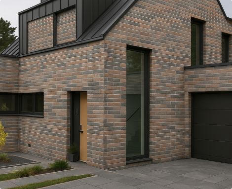 BRICK ORANGE 250x60x6mm *Pristatymo terminas 14 dienų