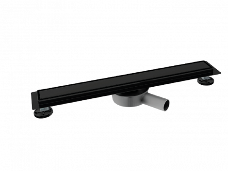 DUŠO LATAKAS CALHA PRETO MATE RHX002800BLKMI 80cm, JUODA